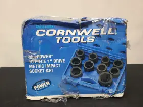 CBPI610MST CORNWELL Drive Bluepower Power Socket Set Pnt