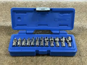 CBPU1M CORNWELL Bluepower Drive Swivel Socket Set
