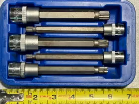 CBSM523TSL CORNWELL Triple Square Bit Skt Set