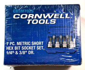 CBSM702S CORNWELL Hex Bit Socket Set