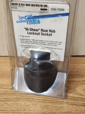 Cornwell Ow-7269 Locknut Scocket Inch Hi-shear Rear Hub Ow7269 Ford Dana 80