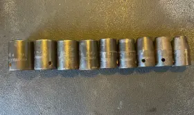 P3212-P3228 CORNWELL Drive Standard Impact Socket Set Point