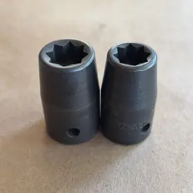 P3314-P3312 CORNWELL Drive Point Impact Socket Set