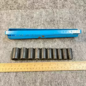 PM-2291-L CORNWELL Impact Socket Set Drive Point Tray