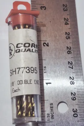 SH77395 CORNWELL Tools High Steel Double End Body Drill Bits