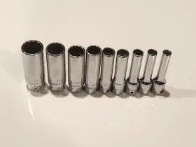 T-0118-L CORNWELL Drive Point Socket Set