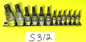 T8H-T55H CORNWELL Tools Drive Torx Bit Socket Driver Set