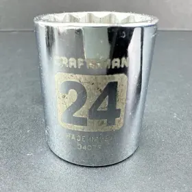 34077 CRAFSTMAN Craftsman Drive Point Socket Vis