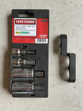 099575344879 CRAFTSMAN Drive Torx Bit Socket Set #2
