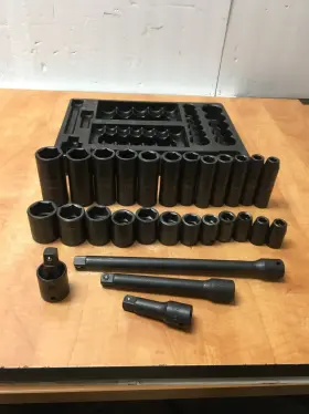 15985 CRAFTSMAN Impact Socket Set Drive Gk Shallo