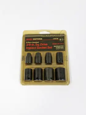 18739 CRAFTSMAN Impact Socket Set Drive