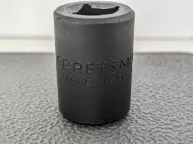 19410 CRAFTSMAN Impact Socket Set Shallow Oxide #3