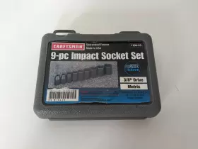 19410 CRAFTSMAN Impact Socket Set Shallow Oxide