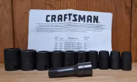 19451-19498 CRAFTSMAN Gk Impact Socket Set Extension