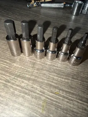 23264 CRAFTSMAN Sears Nos Hex Socket Set