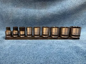 24976 CRAFTSMAN Point Spline Socket Set Rail