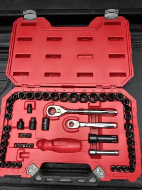 31388 CRAFTSMAN Sears Axess Socket Set Partial Ratchets