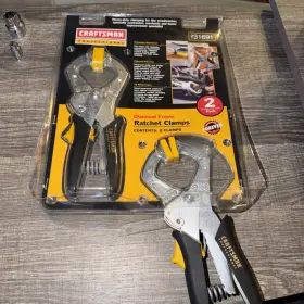 31691 CRAFTSMAN Sears Prof Nos Ratchet Clamp Set Frame