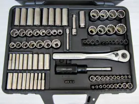 Craftsman 33526 Vintage 126pc Metric And Sae Socket Set 1/4 Inch 3/8 1/2 Drive Usa