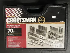 33760 CRAFTSMAN Nos Sears Mechanics Tool Socket Set Point