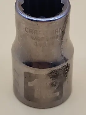 34064 CRAFTSMAN Tools Socket Shallow #3