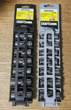 34445-34446 CRAFTSMAN Nos Swivel Socket Flex