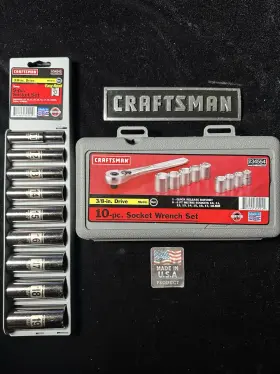 34545-34554 CRAFTSMAN Nos Socket Set