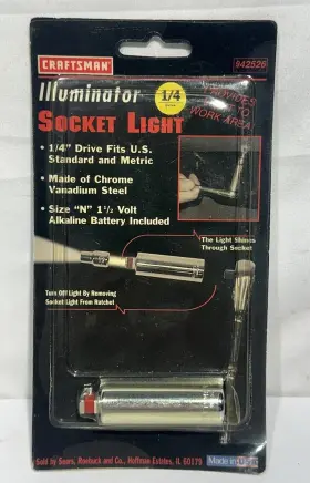 42526 CRAFTSMAN Drive Illuminator Light Socket Gk