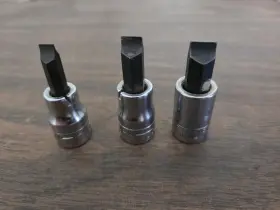 42653-42652-42651 CRAFTSMAN Drive Flat Driver Sockets