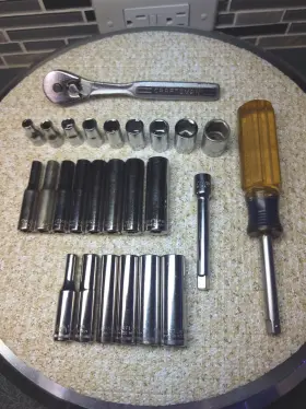 43480-43491 CRAFTSMAN Drive Point Shallow Socket Set