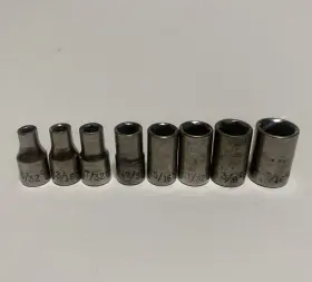 43481 CRAFTSMAN Set Drive Point Sockets G2