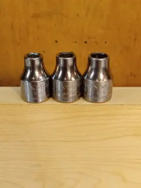 43516-43585 CRAFTSMAN Drive Point Socket Set #2