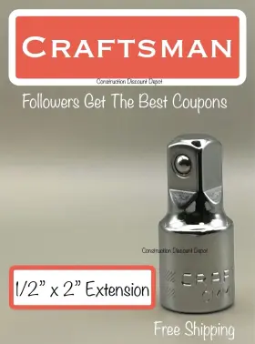 43522 CRAFTSMAN Socket Extension Bar Drive Cmmt