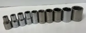 436XX CRAFTSMAN Drive Point Socket Set
