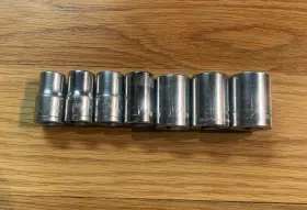 44234-44239 CRAFTSMAN Shallow Socket Set