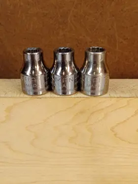 44294-44296 CRAFTSMAN Drive Point Socket Set #2