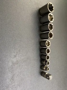 44341-44345 CRAFTSMAN Drive Socket Set Point