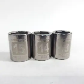 45856-45855-45854 CRAFTSMAN Drive Shallow Sockets