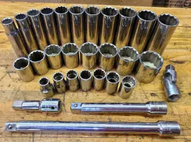 47501-47517 CRAFTSMAN Drive Shallow Socket Set