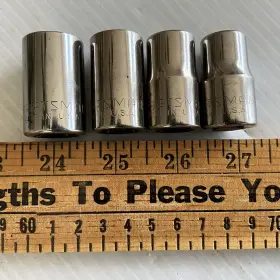47507 CRAFTSMAN Shallow Socket Set Drive #3