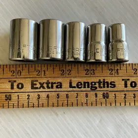 47511 CRAFTSMAN Shallow Socket Set Drive #2