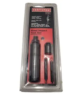 47641 CRAFTSMAN Nos Sears Manual Impact Tool Driver Set