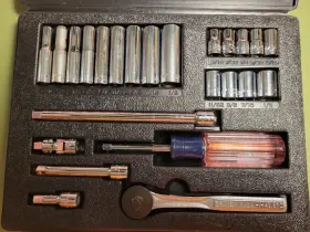 9-44142 CRAFTSMAN Socket Set Clean