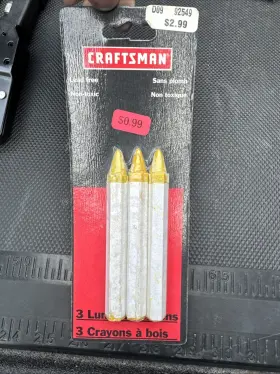 92549 CRAFTSMAN Sears Nos Lumber Crayons