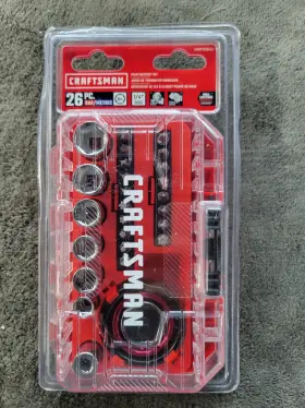 CMMT12004LZ CRAFTSMAN Socket Set Palm Ratchet