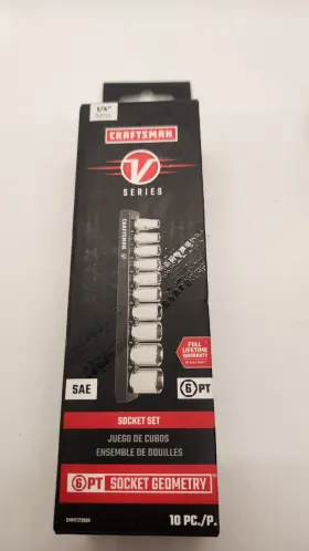 CMMT17300V CRAFTSMAN Socket Set Magnetic Rail