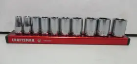 CMMT17500V CRAFTSMAN Socket Set Magnetic Rail