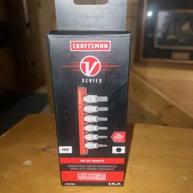 CMMT17720V CRAFTSMAN Drive Hex Bit Socket Set