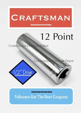 CMMT47525 CRAFTSMAN Socket Drive Point