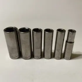 Craftsman G2-43337-44331 6 Piece G2 Deep Socket Set Sae 3/4-3/8 Inch Point 3/8 Drive 43337-44331